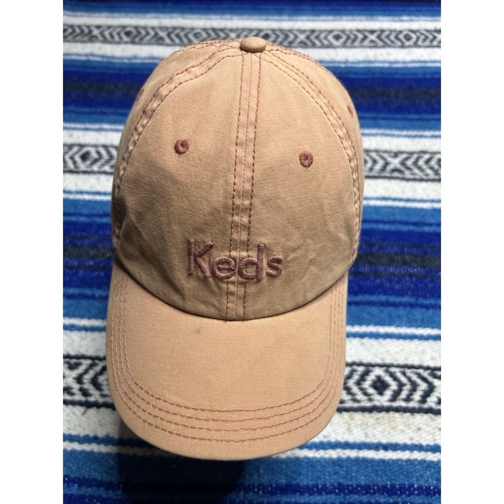 Keds Shoes Pink Hat Baseball Cap Adjustable StrapBack Adult Vintage
